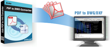 PDF to DXF Converter - Converts PDF to DXF format